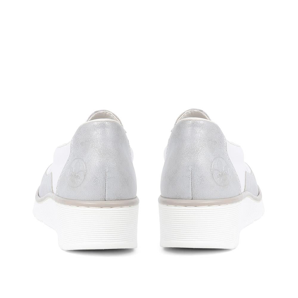Slip-On Leather Trainers - RKR37506 / 323 709 image 2