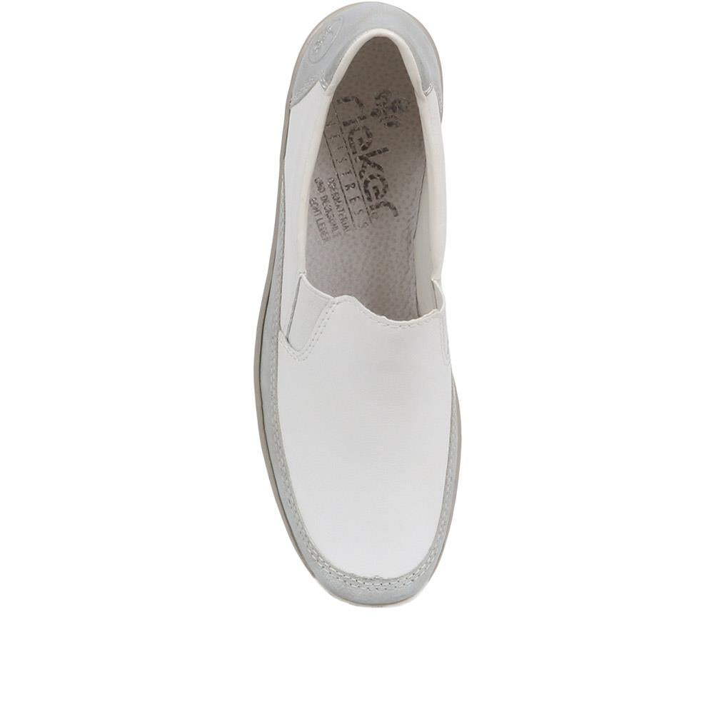 Slip-On Leather Trainers - RKR37506 / 323 709 image 3