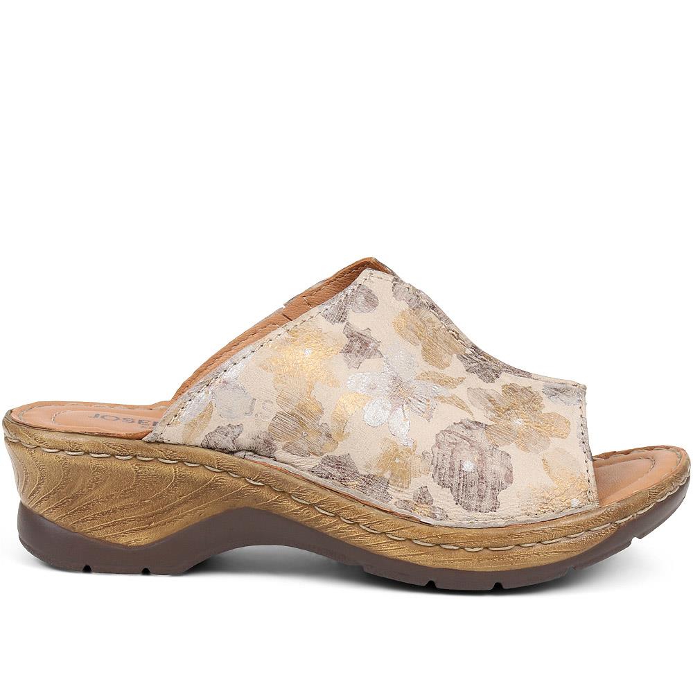 Leather Wedge Mules - JOSEF37501 / 323 355 image 1