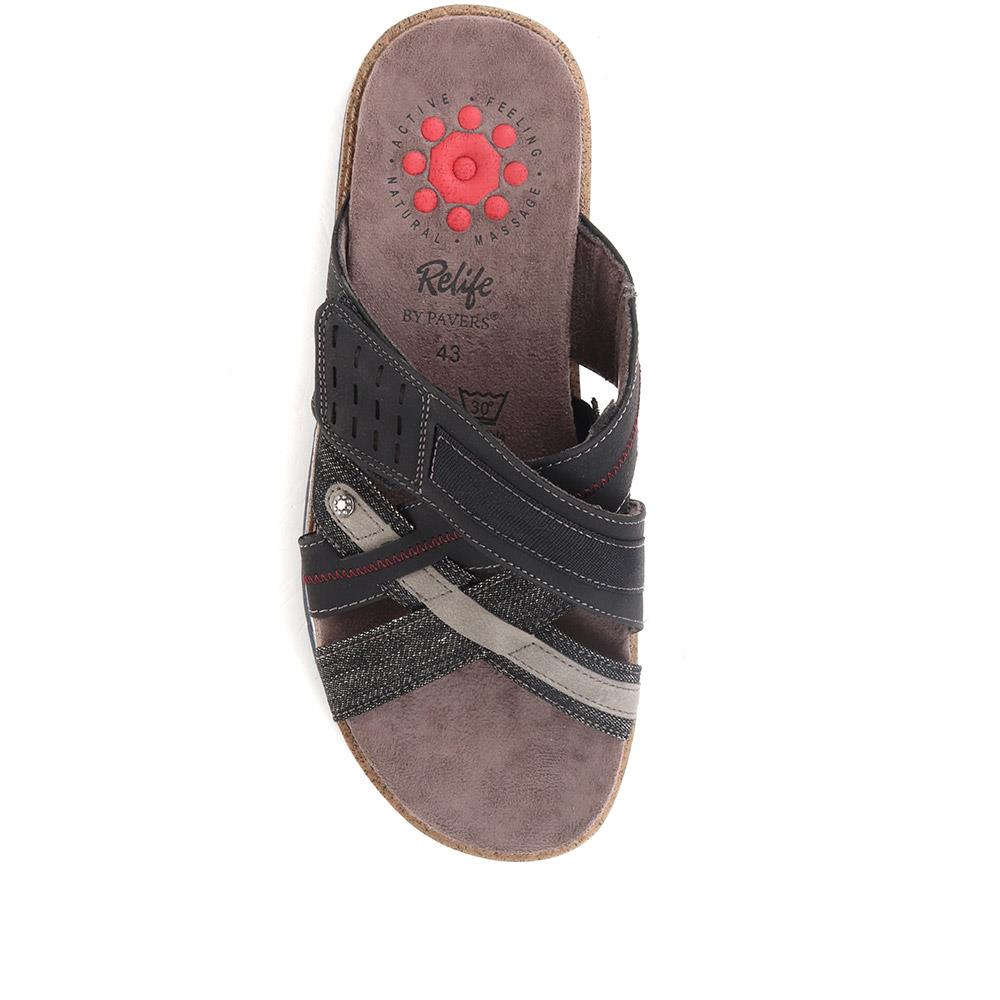 Adjustable Mule Sandals - CENTR35045 / 321 558 image 3