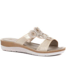 Wedge Mule Sandals