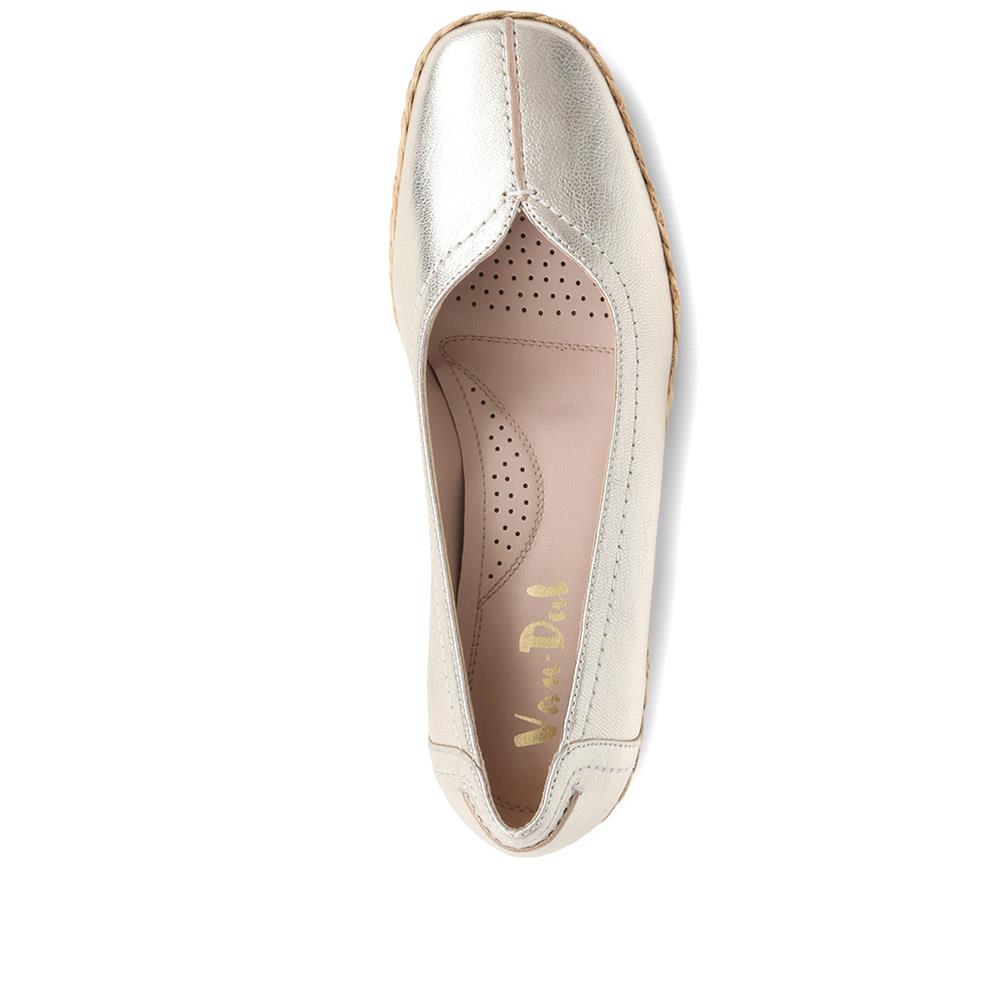 Leather Espadrilles - VAN37524 / 323 974 image 3