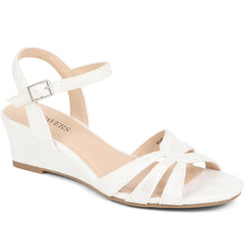 Strappy Wedge Sandals