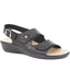 Fully Adjustable Leather Sandals - FLY35023 / 321 282 image 0