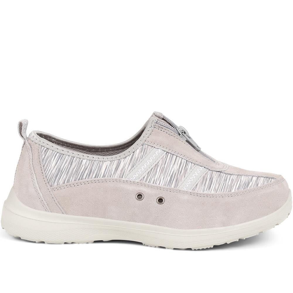 Memory Foam Slip-on Trainers - ELANA / 324 089 image 4