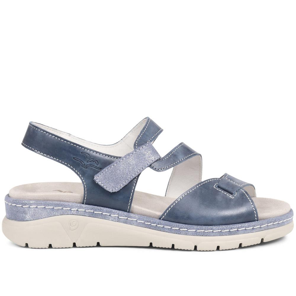 Leather Touch-fasten Sandals - CAL37022 / 323 834 image 1