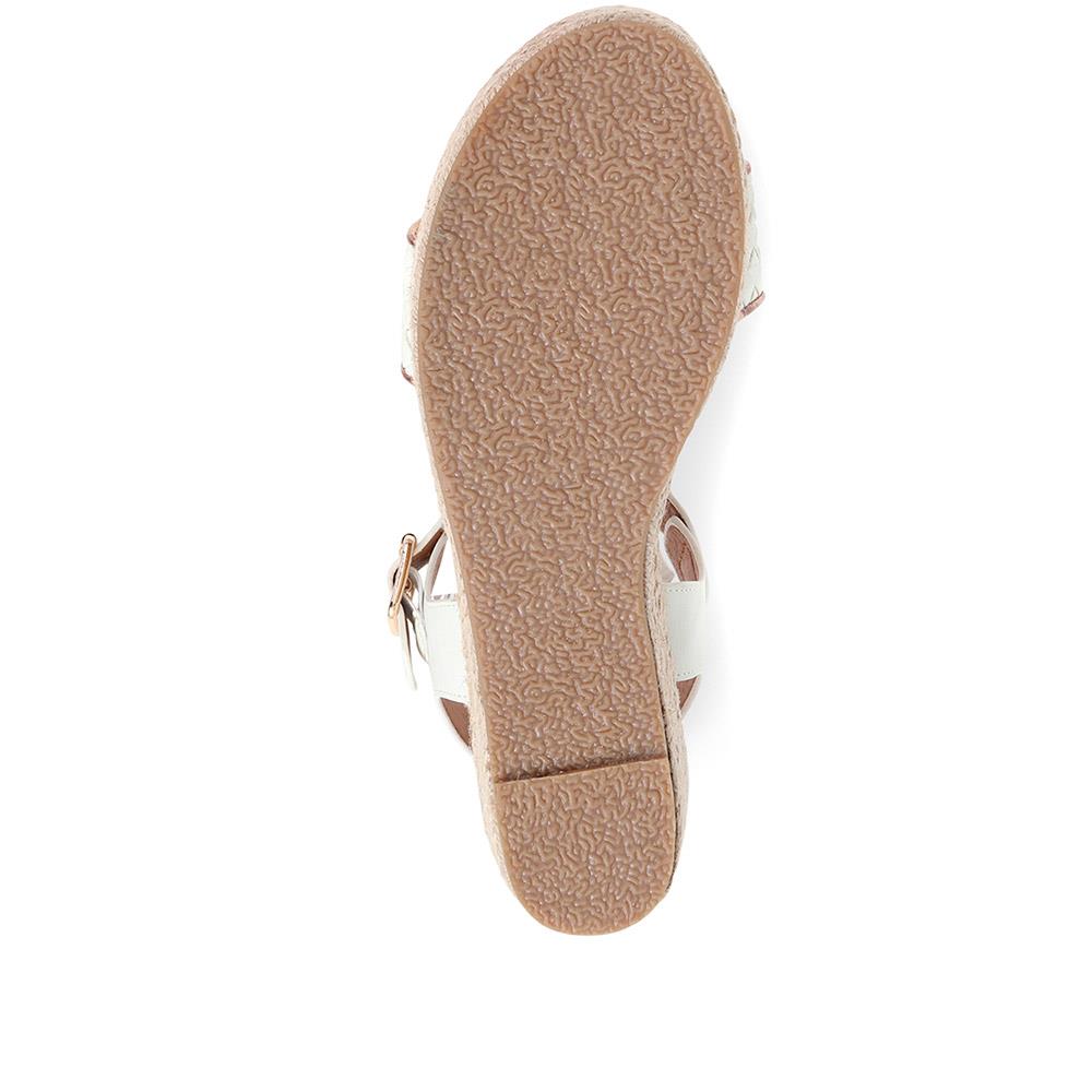 Lightweight Braided Platform Sandals - BELBAIZH37085 / 323 519 image 4