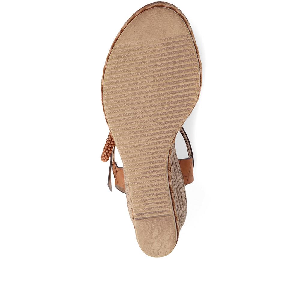 Embellished Buckle Espadrilles - BELVIMP37001 / 323 518 image 4