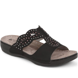 Slip On T-Bar Sandals