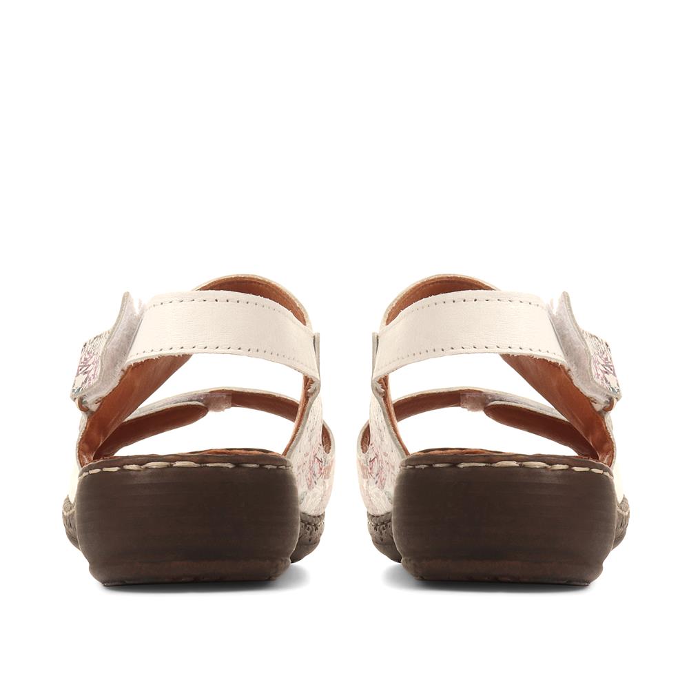 Fully Adjustable Leather Sandals - KAP35009 / 322 210 image 2