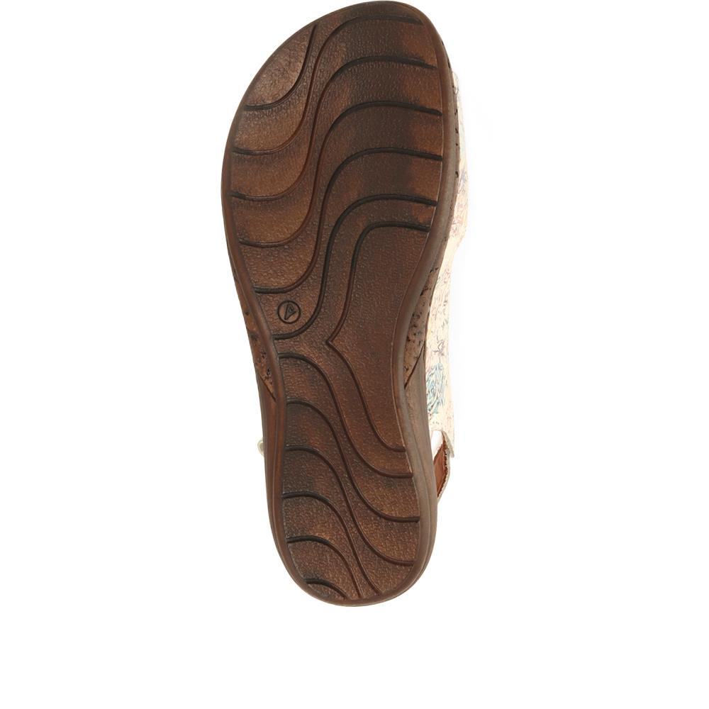 Fully Adjustable Leather Sandals - KAP35009 / 322 210 image 4