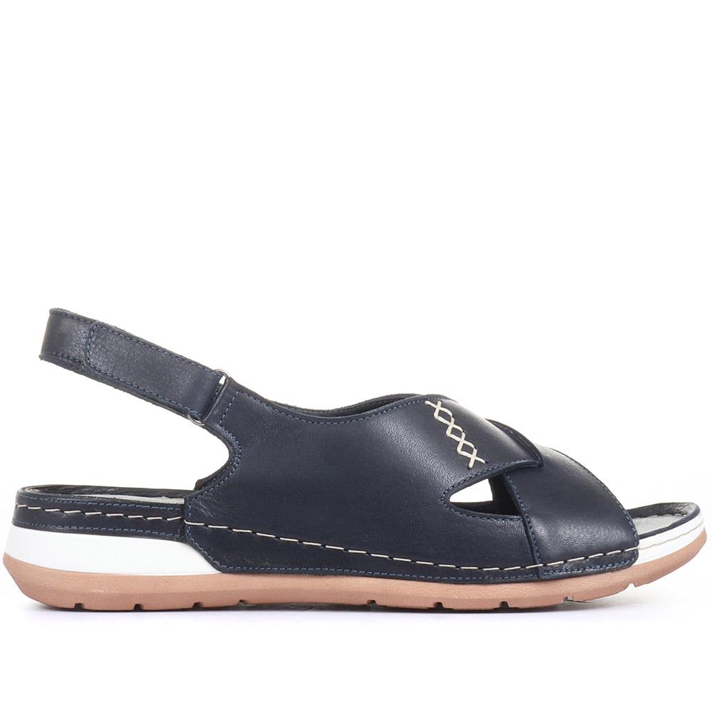 Leather Slingback Sandals - MKOC33001 / 320 060 image 1