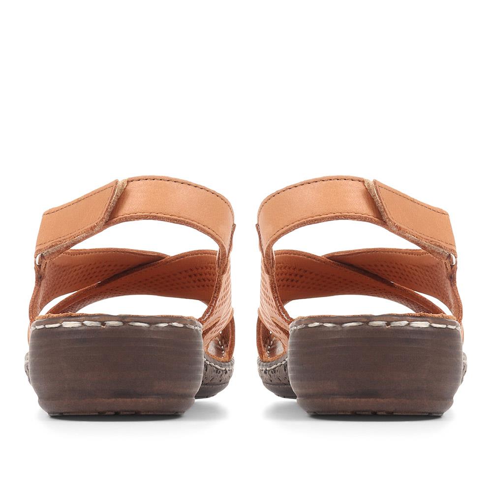 Leather Slingback Sandals - KAP35011 / 322 211 image 2