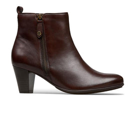Ashley II Leather Ankle Boots