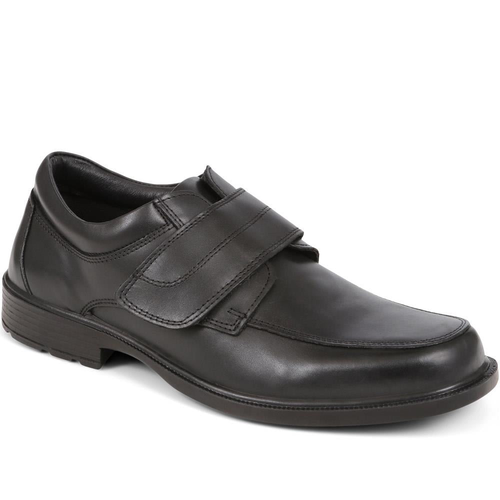 Leather Touch-Fasten Shoes - DDIN37019 / 323 358 image 0