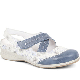 Floral Mary Janes