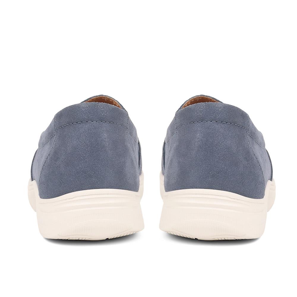 Corette Extra WIde Leather Slip-On Shoes - CORETTE / 324 048 image 1