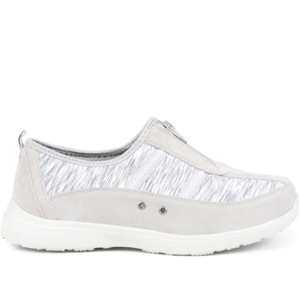 Memory Foam Slip-on Trainers (ELANA) by EasyFit @ Pavers Shoes