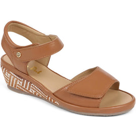 Dual Strap Leather Sandals