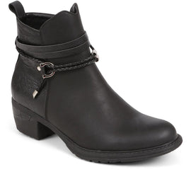 Casual Heeled Ankle Boots