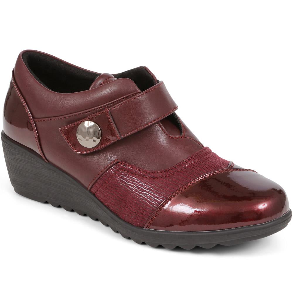 Touch Fasten Wedge Shoe - WBINS38068 / 324 514 image 0