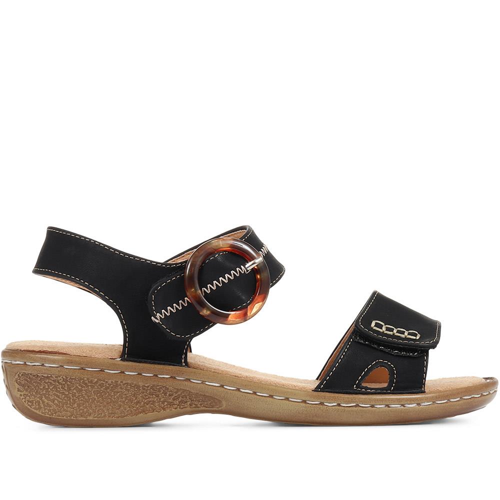 Fully Adjustable Flat Sandals - WBINS35084 / 321 739 image 1