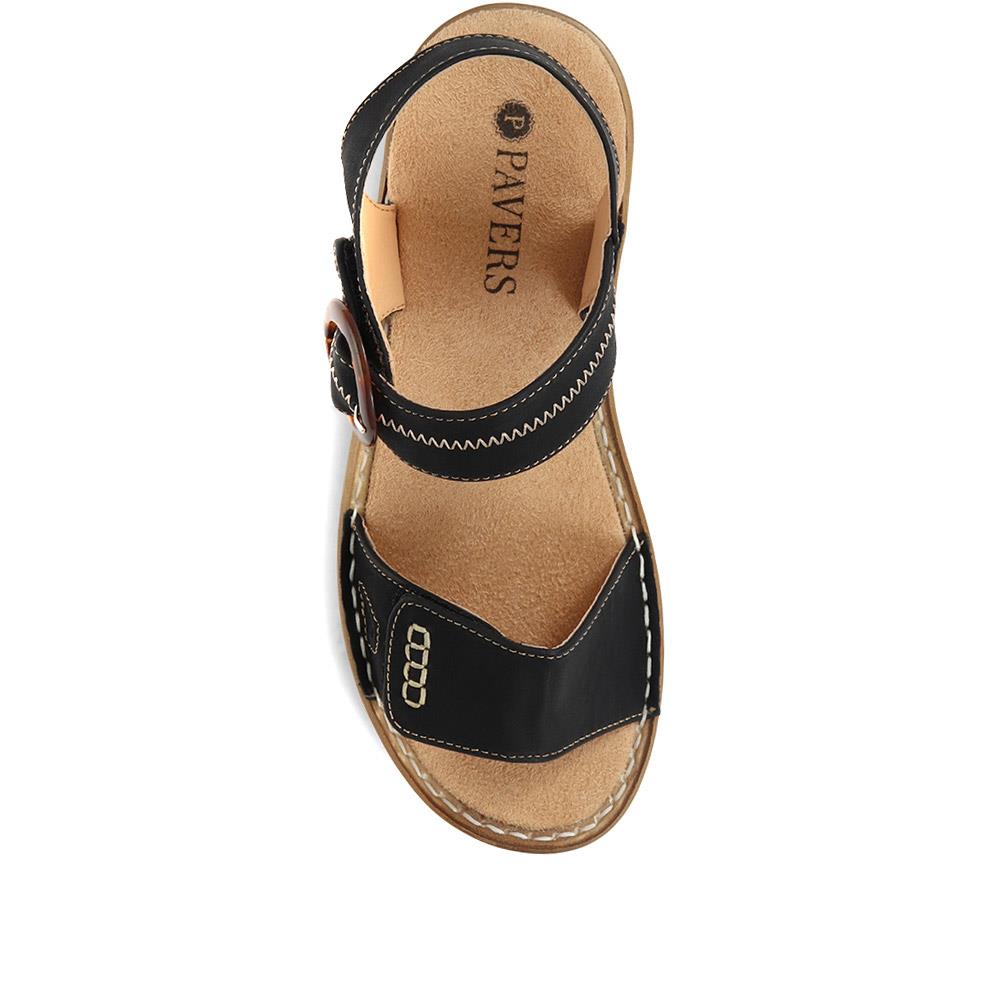 Fully Adjustable Flat Sandals - WBINS35084 / 321 739 image 3