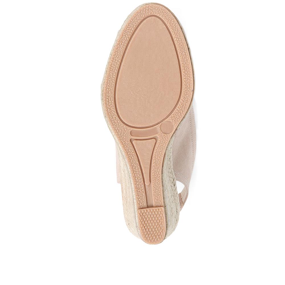 Peep Toe Wedge Sandals - VUL37001 / 323 762 image 4