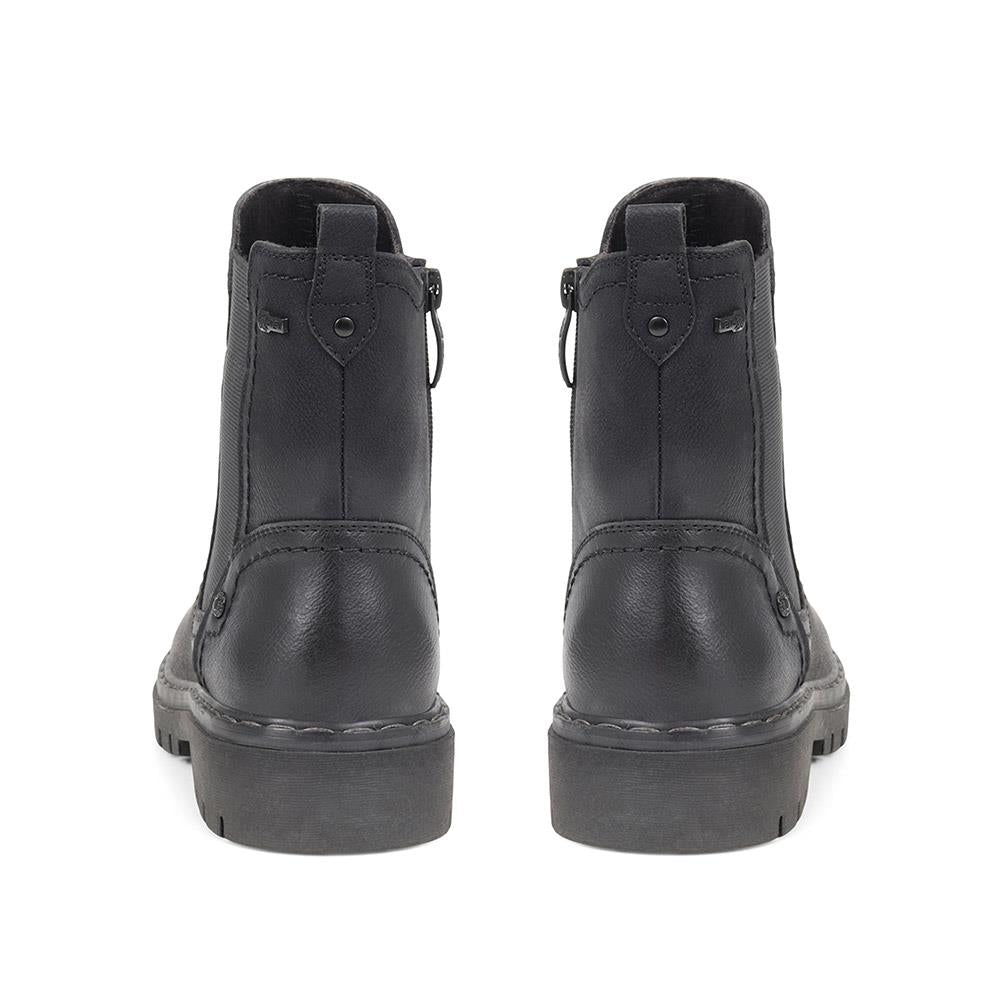 Zip Up Chelsea Boots - CENTR38017 / 324 218 image 3