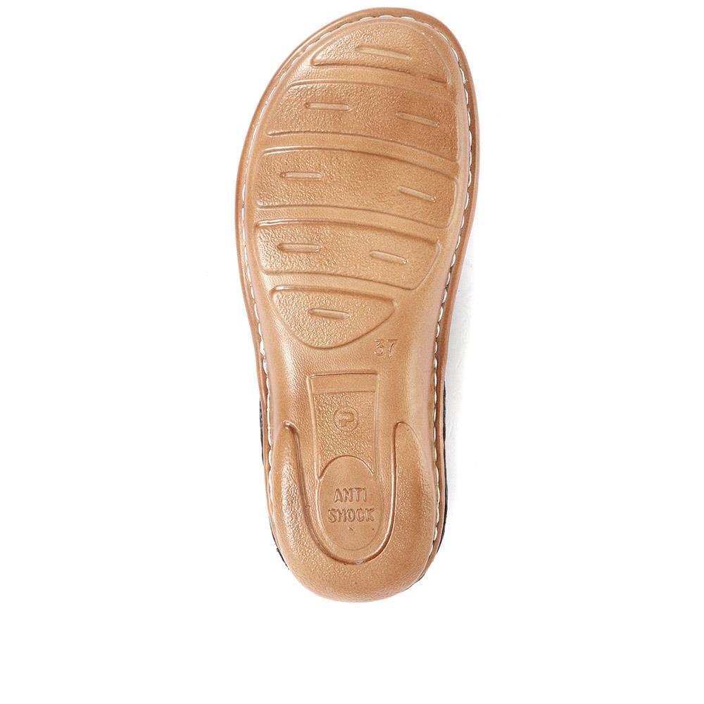 Lightweight Leather Clog - CAY31003 / 317 819 image 3