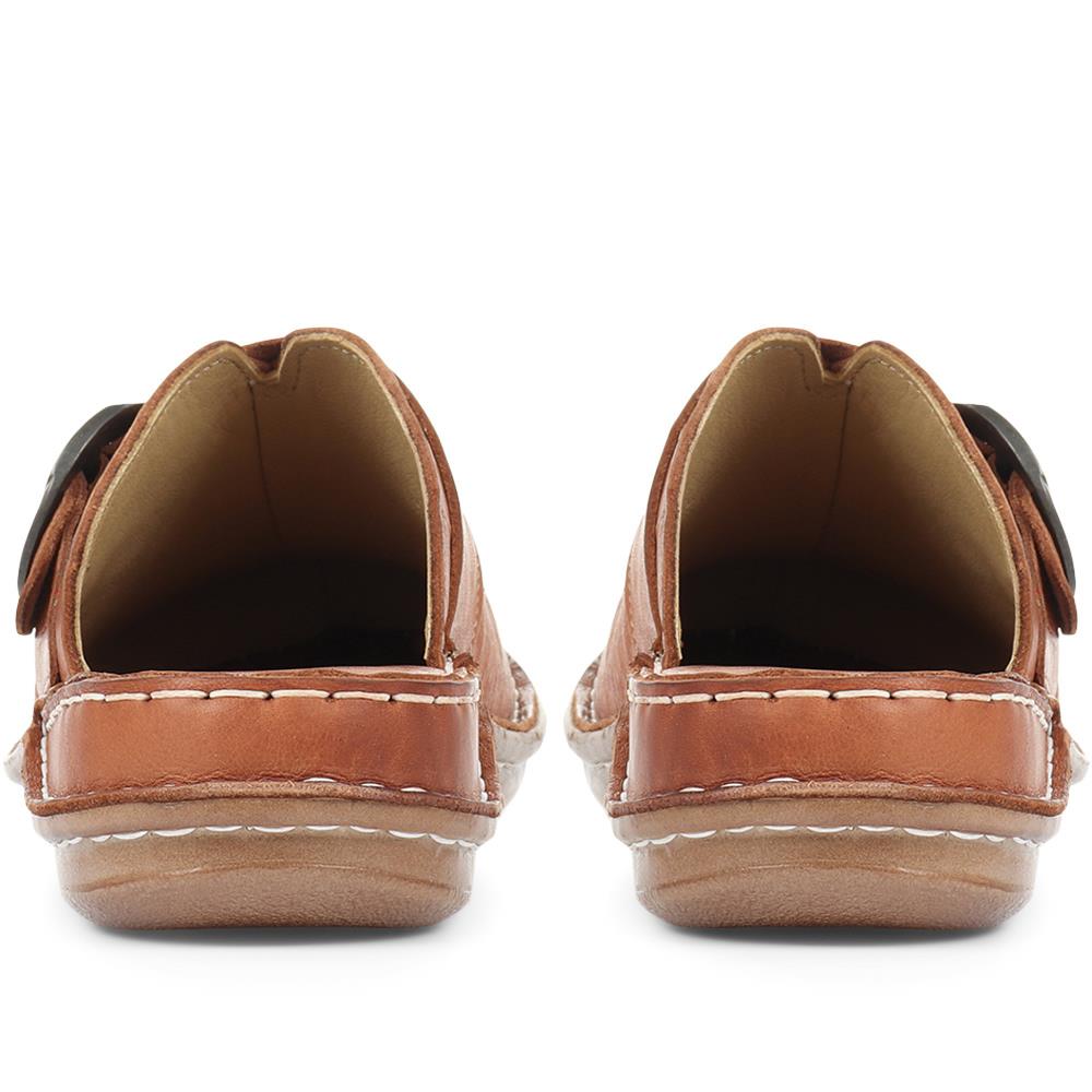 Lightweight Leather Clog - CAY31003 / 317 819 image 2