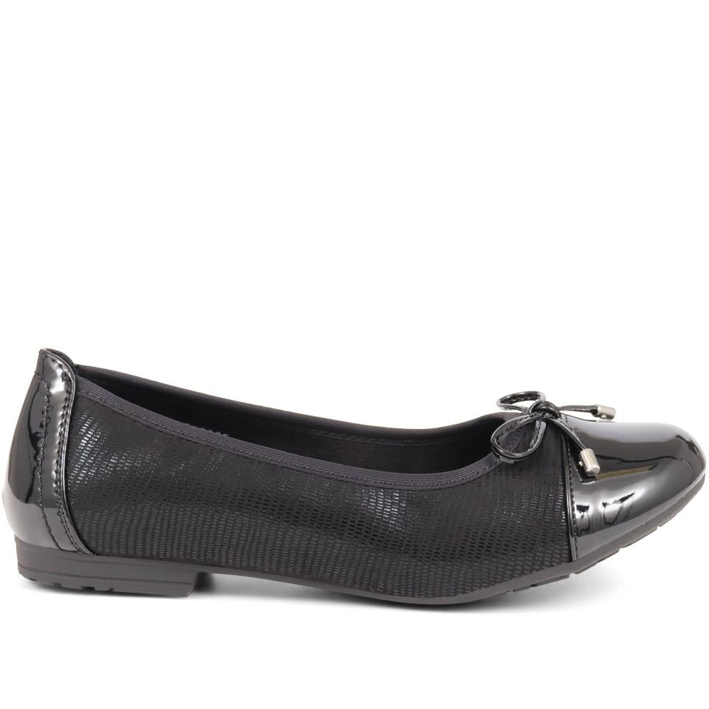 Simple Slip-On Ballet Pumps - WBINS38055 / 324 147 image 1