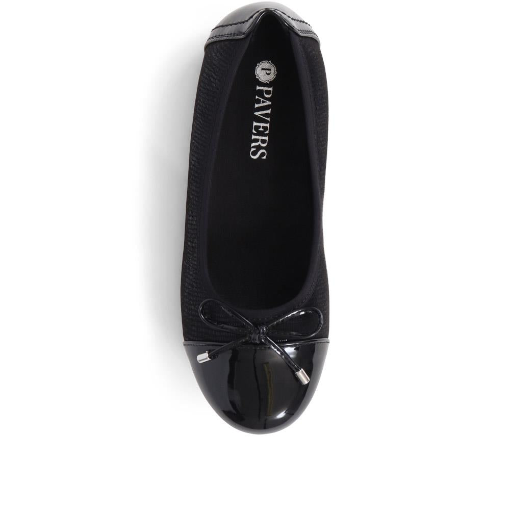 Simple Slip-On Ballet Pumps - WBINS38055 / 324 147 image 4