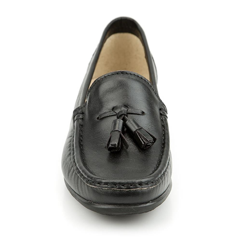 Wide Fit Leather Loafer with Tassel - CONT25000 / 309 198 image 5