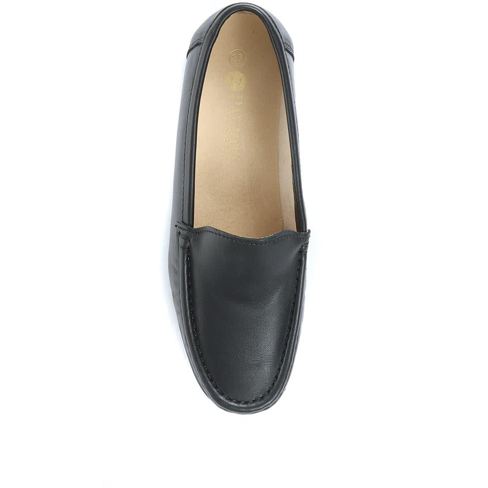 Wide Fit Leather Loafers - CONT2400 / 309 091 image 3