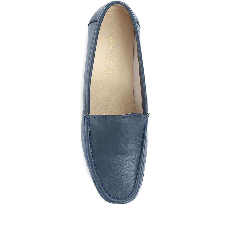 Wide Fit Leather Loafers - CONT2400 / 309 091 image 3