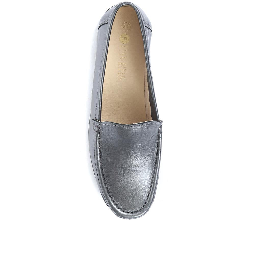 Wide Fit Leather Loafers - CONT2400 / 309 091 image 3