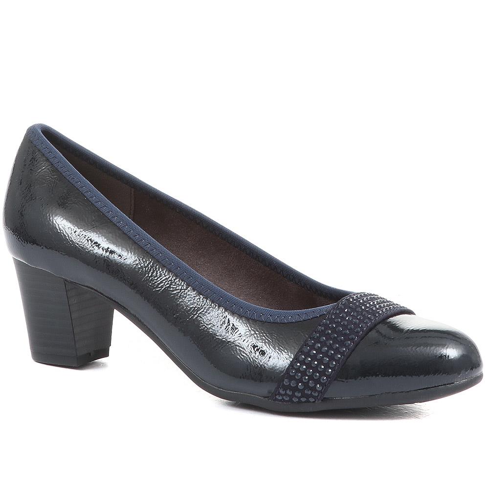 Block Heeled Court Shoes - JANSP36107 / 322 571 image 0