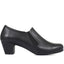 Leather Heeled Trouser Shoe - ESFA34003 / 320 440 image 1