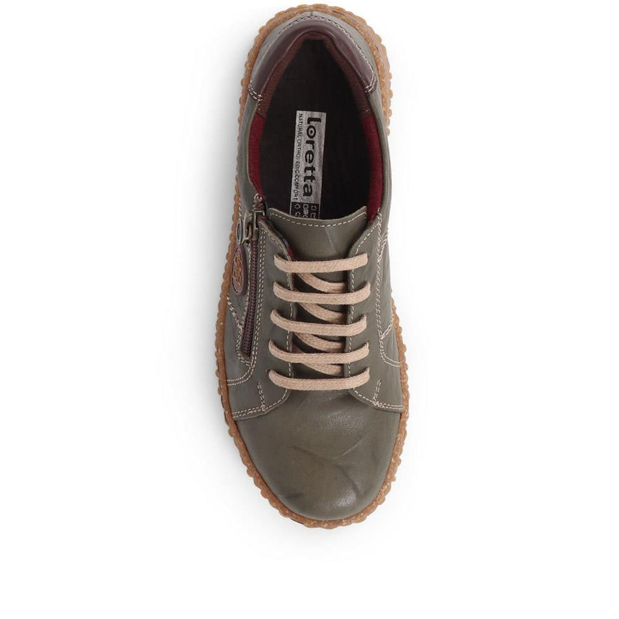 Loretta Leather Trainers (HAK38023) by Loretta @ Pavers Shoes - Your ...