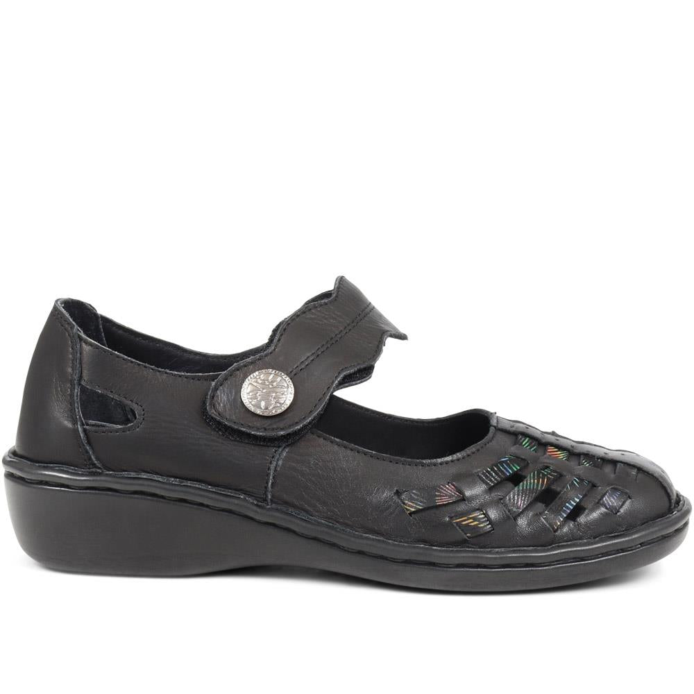 Embellished Leather Smart Shoes - DRTMA38003 / 324 310 image 0