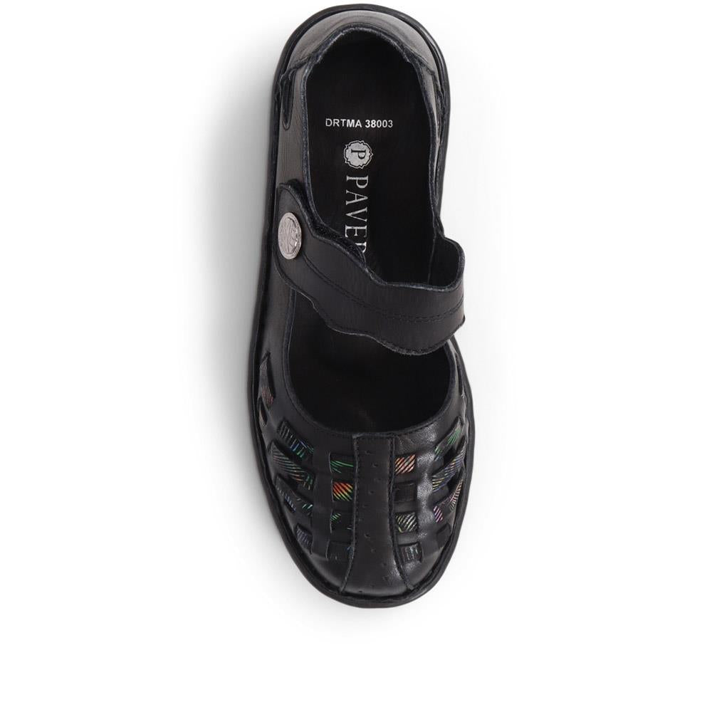 Embellished Leather Smart Shoes - DRTMA38003 / 324 310 image 3