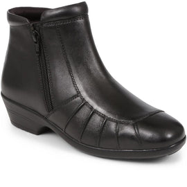 Lightweight Leather Ankle Boots