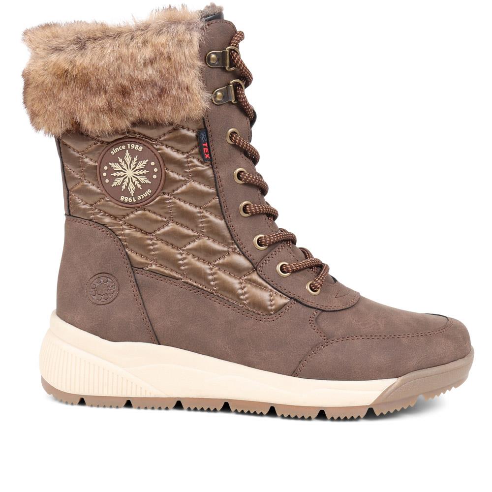 Faux Fur Cuff All-Weather Boots - CENTR38021 / 324 268 image 1