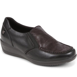 Low Wedge Slip-On Shoes