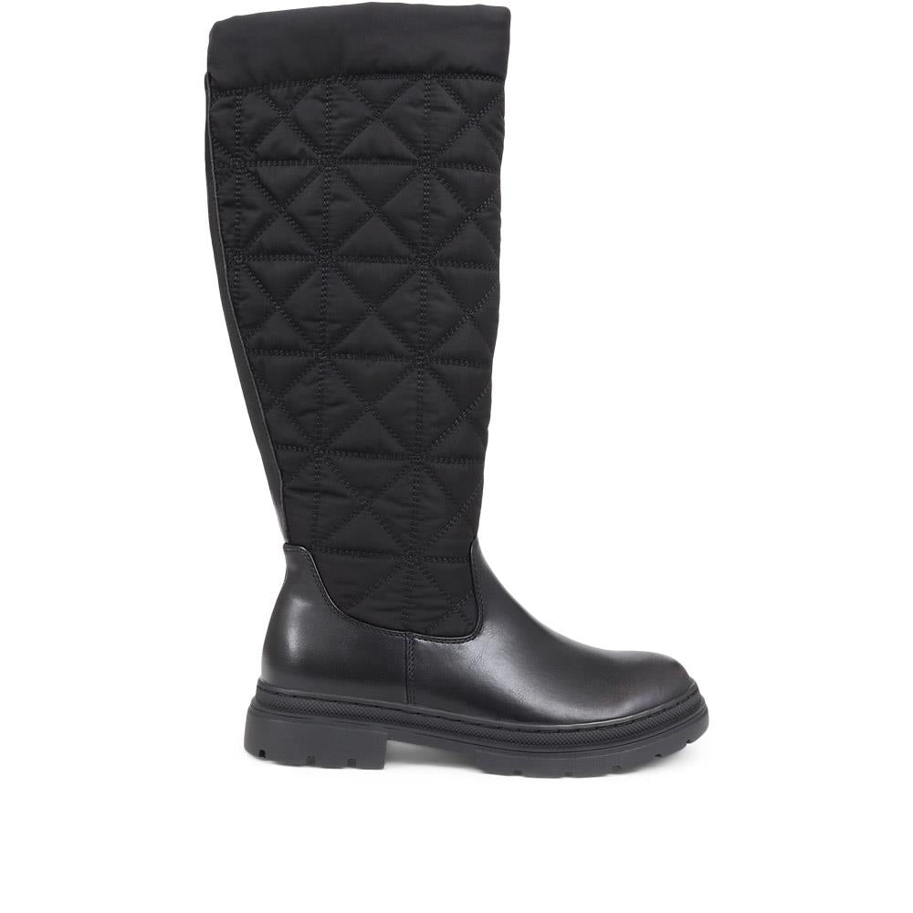 Quilted Knee Length Boots - WBINS38076 / 324 481 image 0