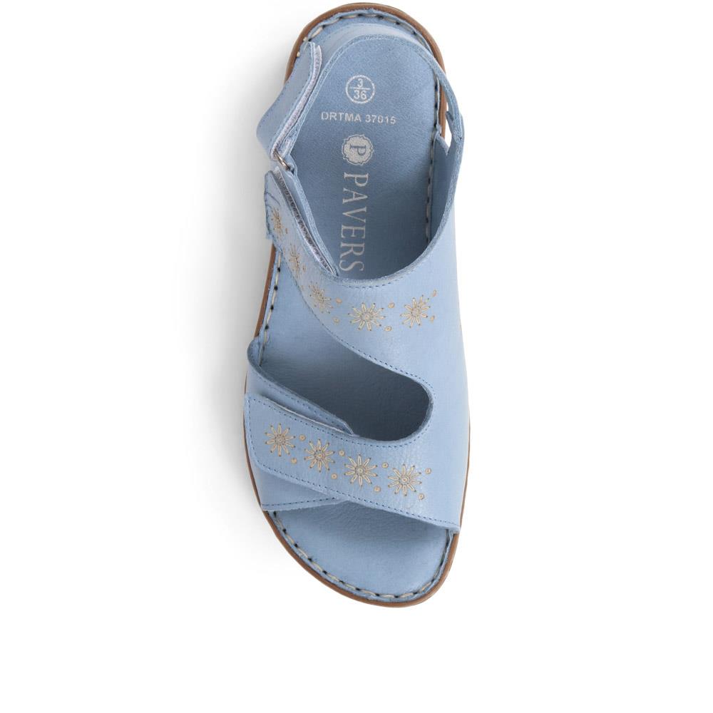 Dual Stap Embellished Sandals - DRTMA37015 / 324 735 image 4
