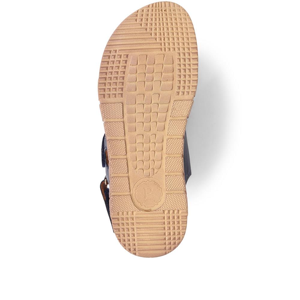 Adjustable Leather Sandals - GENC37005 / 324 732 image 3