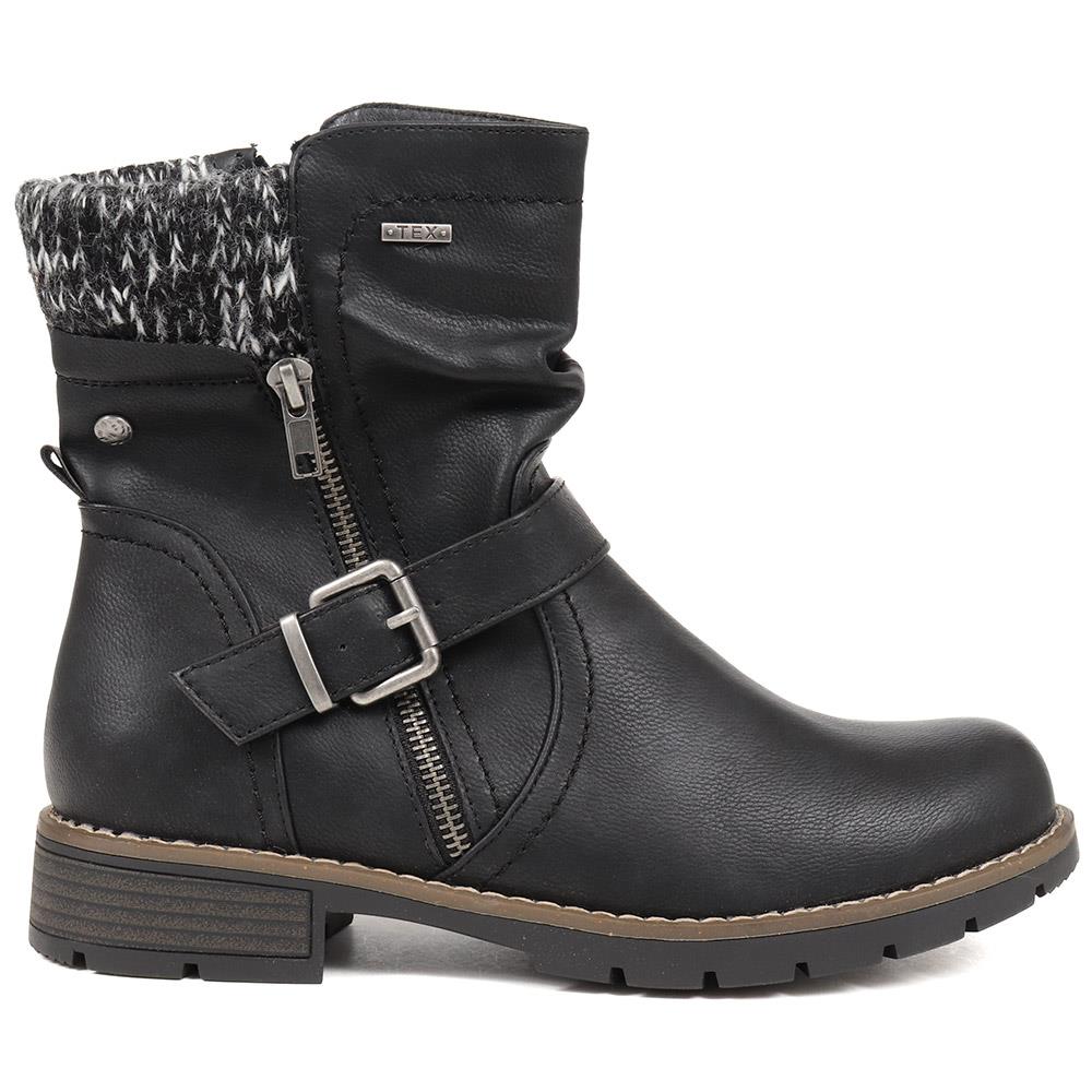 Casual Biker Boots (WBINS38033) by Pavers @ Pavers Shoes - Your Perfect ...