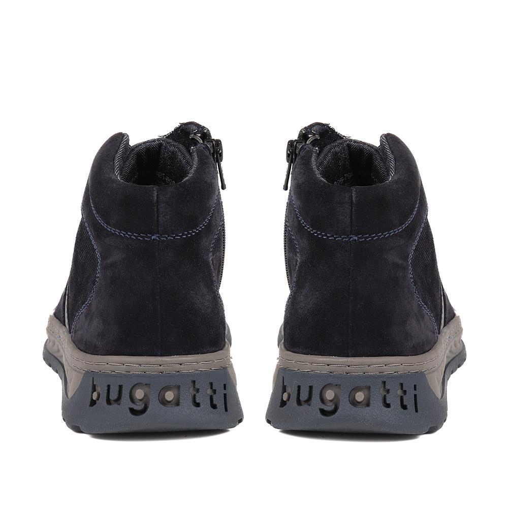 Suede Lace-Up Ankle Boots - BUG38504 / 324 037 image 2
